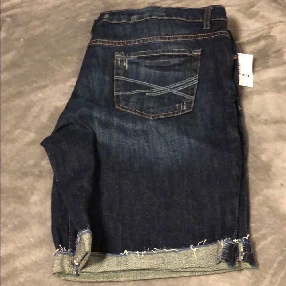 Brand New Aeropostale Bermuda jean shorts.